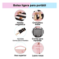 thumbnail image 2 of Maletín Bloosom  Crossbody Para Laptop 15.6 In Bolsa Tote Para Mujer Rosa, 2 of 4