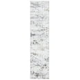 thumbnail image 3 of SAFAVIEH Amelia Gorden Abstract Runner Rug, Gray/Gold, 2' x 8', 3 of 11