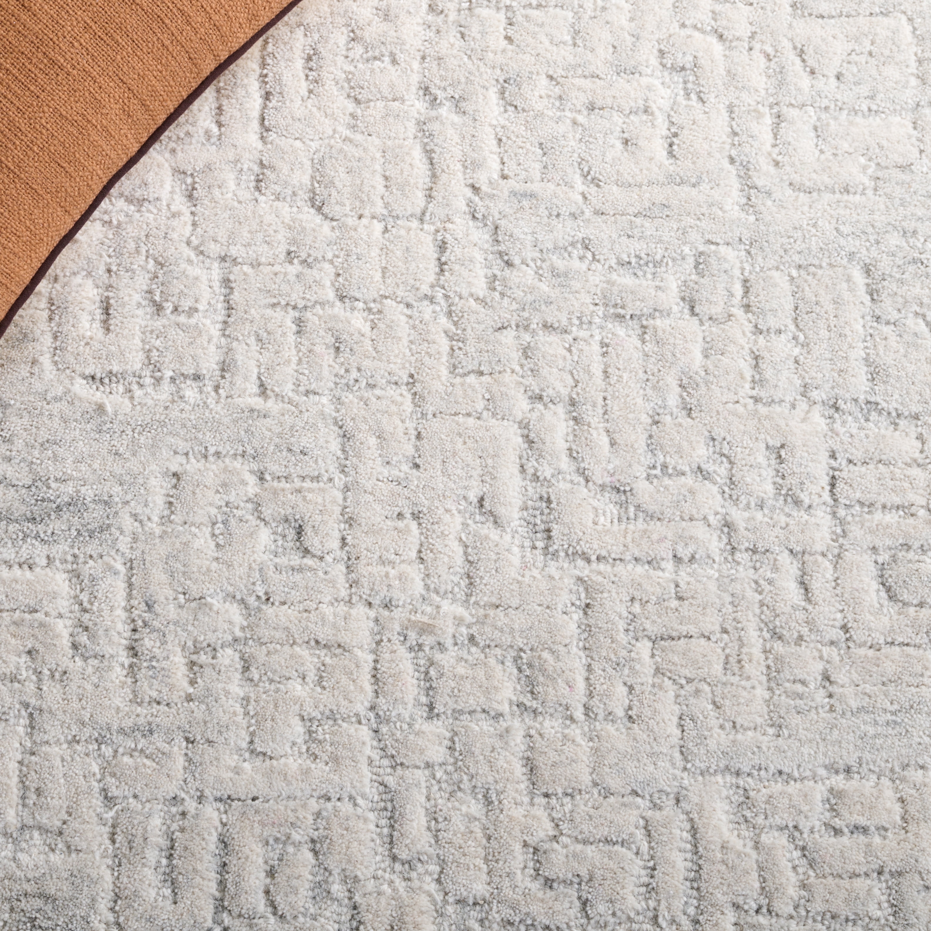 Safavieh Harvest Lynwood Geometric Runner Rug, Silver/Ivory, 2'3" x 9'