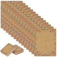 thumbnail image 1 of MasteelfCA 100pcs Decorative Floral Pattern Jewelry Display Cards Earring Display Papers, 1 of 8