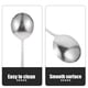 thumbnail image 5 of Hytrove 6Ud Cucharas Metálicas Para Sopa Y Café Con Superficie Suave Y Acabado Resistente, 5 of 7