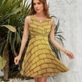 thumbnail image 7 of Yellow Brick Wall Sunlight Dress Fashion Beach Long Dresses Female Party Printed Sundress, 7 of 7
