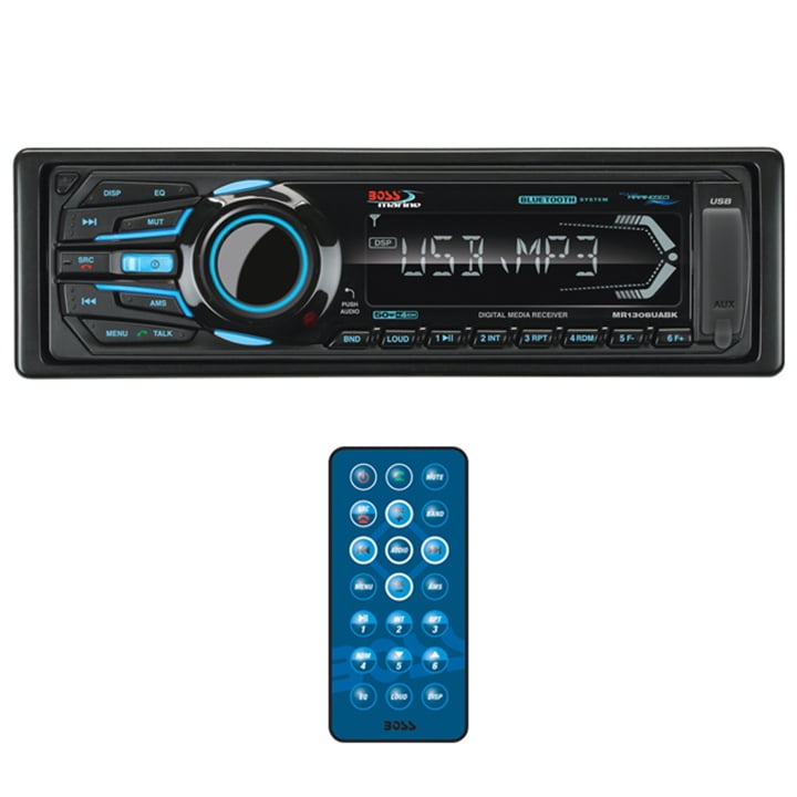 Boss Audio Mr1360Uab Single-Din In-Dash Marine Mechless Am Fm Receiver with Bluetooth by Boss Audio