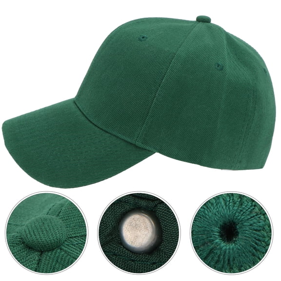 HOOWIFFY Green Irish Cap Cotton Unisex Fishing Hat St. Patrick's Day Holiday Party Favor Accessory