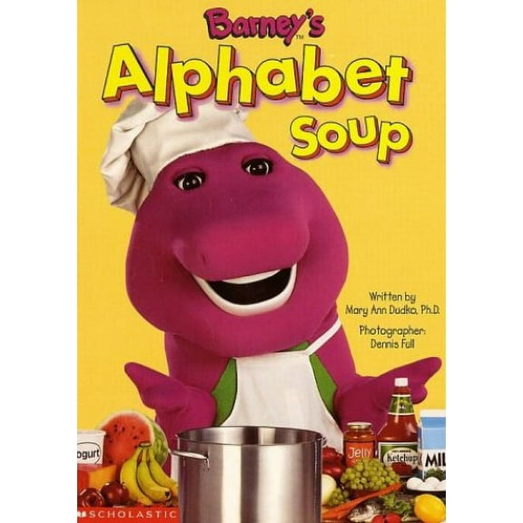 Pre-Owned Barney's Alphabet Soup Paperback