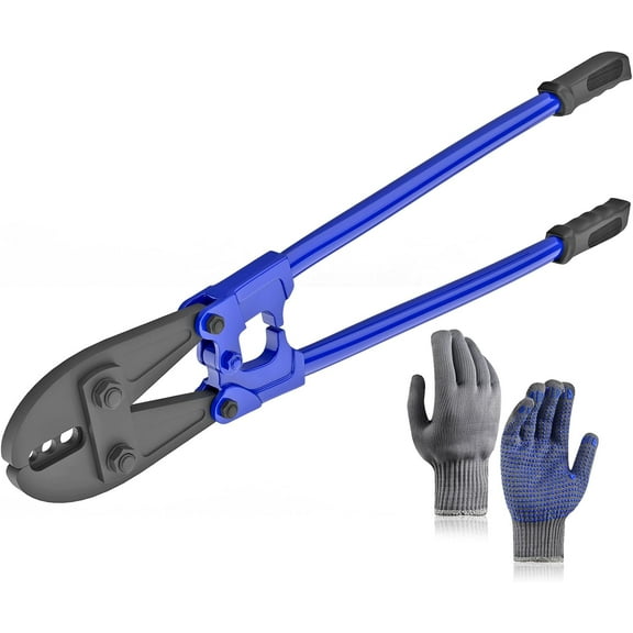 31.8 Inch Hand Swaging Tool, Wire Rope Crimping Tool for 5/32",1/4",5/16" Wires, Heavy Duty Swager Crimper w/Ergonomic Handle Design, for Copper Aluminum Oval Sleeves and Stop Sleeves