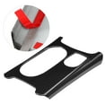 thumbnail image 4 of Cubierta del panel del portavasos del automóvil, accesorios para el automóvil con grano de fibra de carbono ABS, cubierta del panel del portavasos diseñada con precisión, 4 of 7