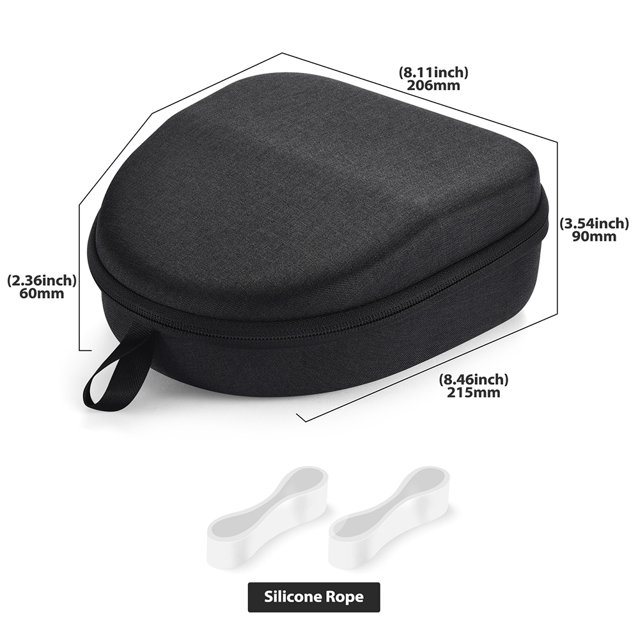 Estuche para Auriculares Bolsa de Transporte de Viaje Beats Studio Pro/Studio 3 Negro