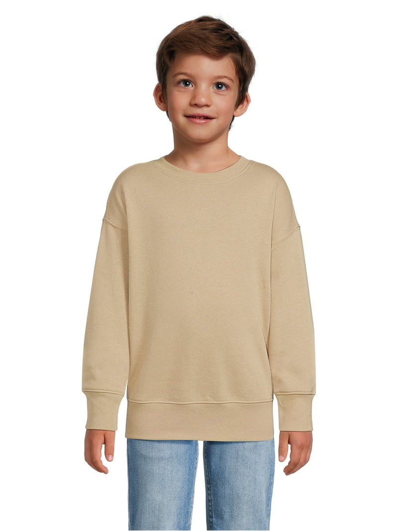 Athletic Works Boys Fleece Sweatshirt, Sizes 4-18 & Husky
