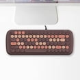 thumbnail image 2 of Mofii Candy M Wired Mechanical Keyboard 84 Keys Gaming Keyboard with Blue Switch White Backlight Shortcuts Brown, 2 of 7