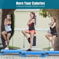 thumbnail image 4 of Costway Stepper d'Exercice Aérobique 26 Pieds' Entraîneur Cardio avec Ressorts Hauteur Réglable Gym à Domicile, 4 of 10