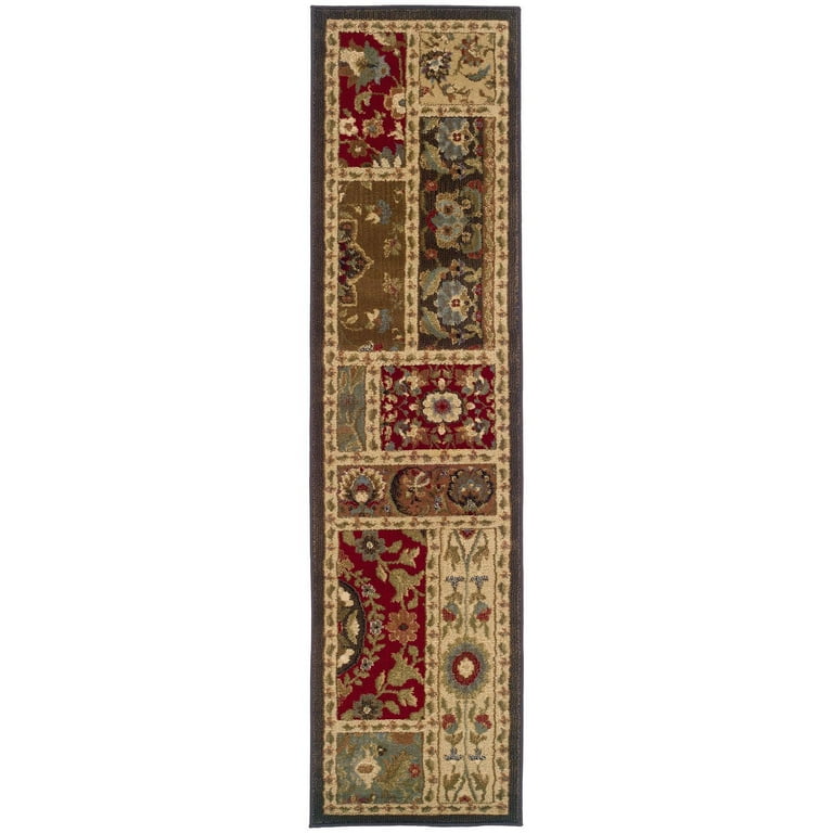 Sphinx Jayden Area Rug 1716C Blocks Floral 1' 10