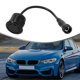 thumbnail image 2 of 1 Piece Car Parking Sensor Cable 185mm 02m Black Reverse Parking Waterproof Sensor Sound Alarm Parts Accessories, 2 of 5