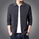 thumbnail image 4 of Nuevo abrigo tipo cárdigan con botones de moda para otoño e invierno, abrigo tipo suéter de punto a la moda para hombre, 4 of 5
