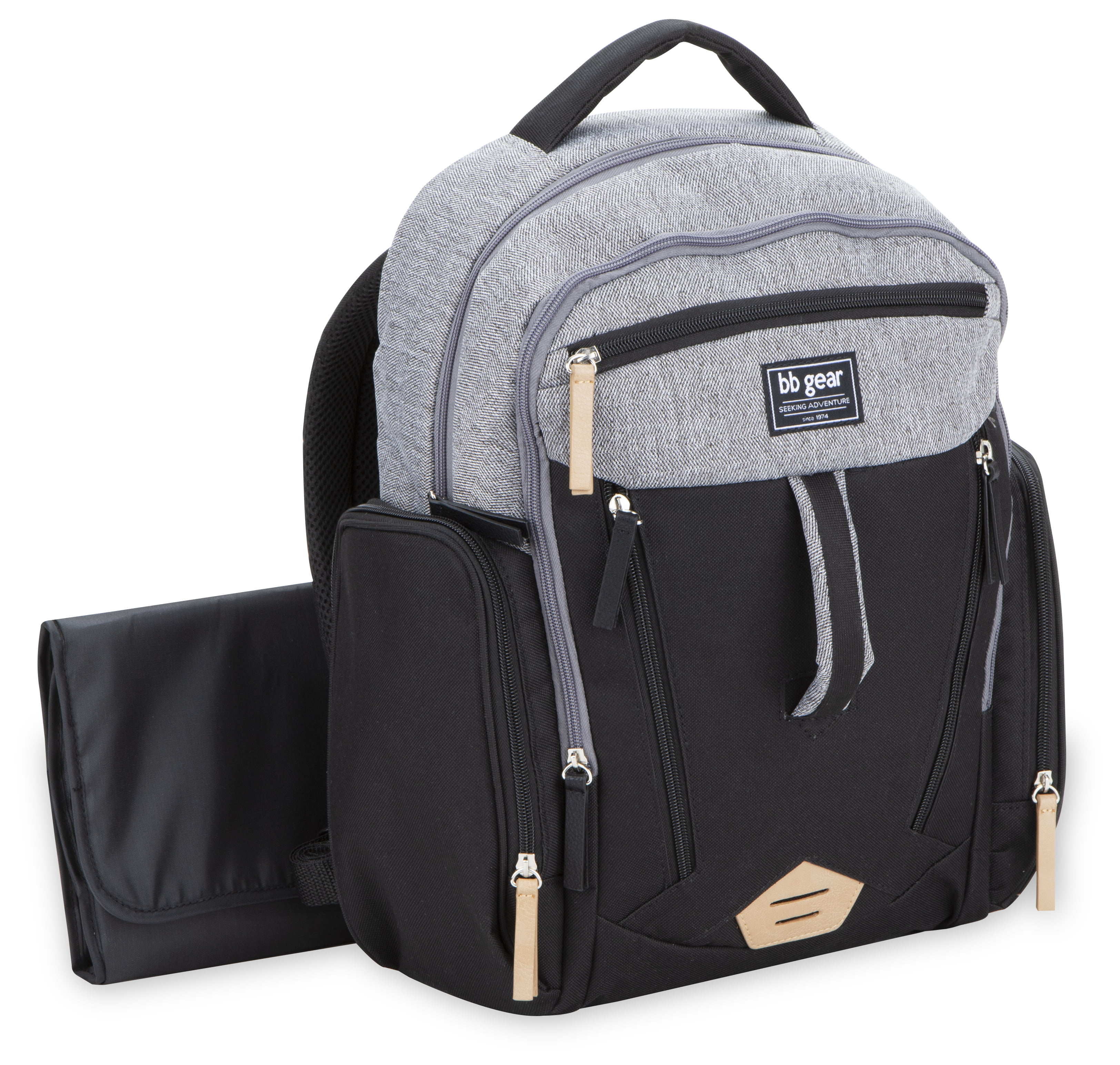 Bb Gear by Baby Boom Back Pack Diaper Bag - Grey Heather