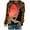 Multicolor#ladies halloween sweatshirt, variant on Lcziwo Womens Halloween Pumpkin Sweatshirt Hocus Pocus Black Cat Print Tops Raglan Long Sleeve Crew Neck Pullover Casual Fashion Vacation Loose Shirts Multicolor,M