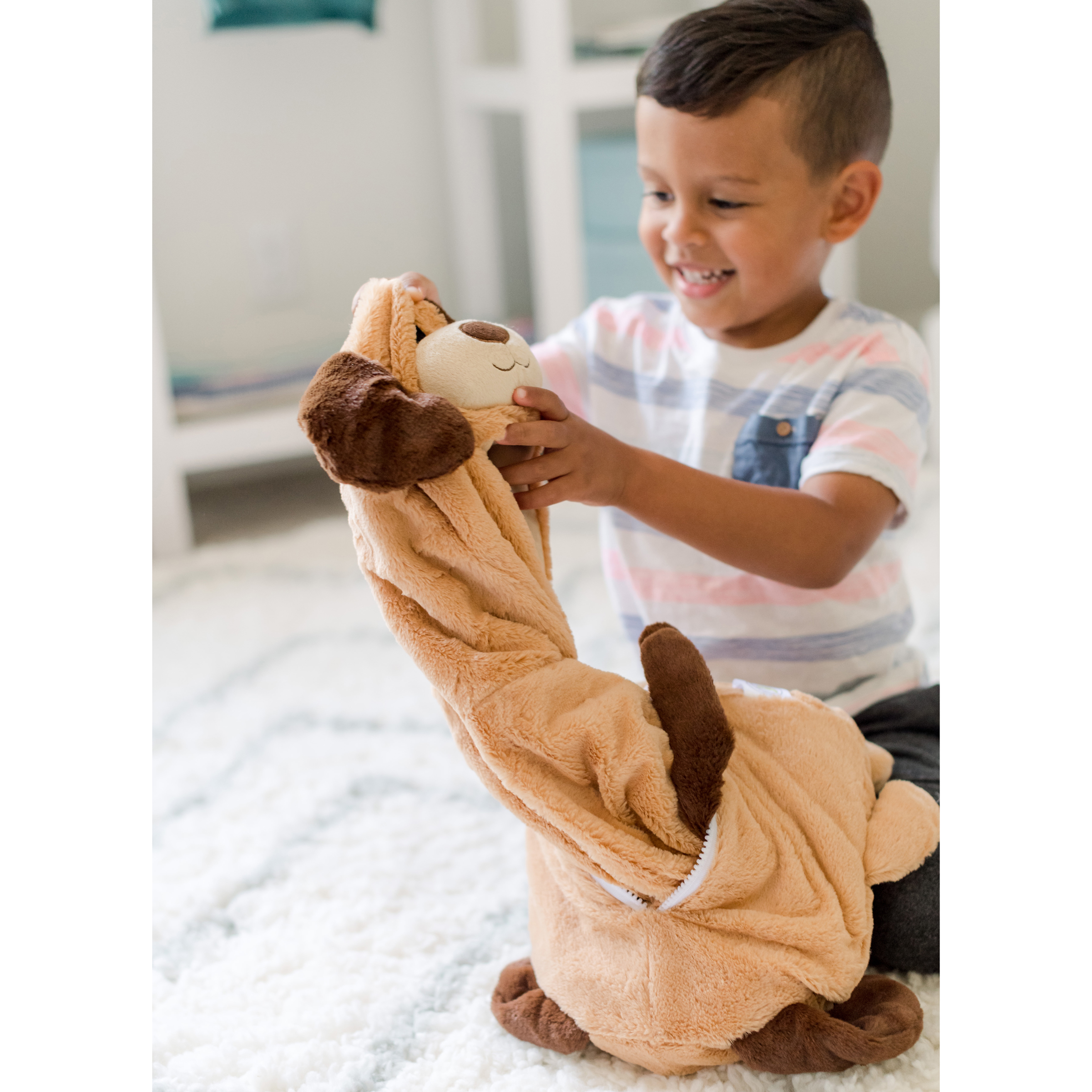 Animal Adventure Wild for Style™ 2-in-1 Transformable Cape 10" Dog Plush Toy - image 4 of 8