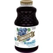 R.W. Knudsen Family Just Blueberry Juice, 32 oz, Glass Bottle