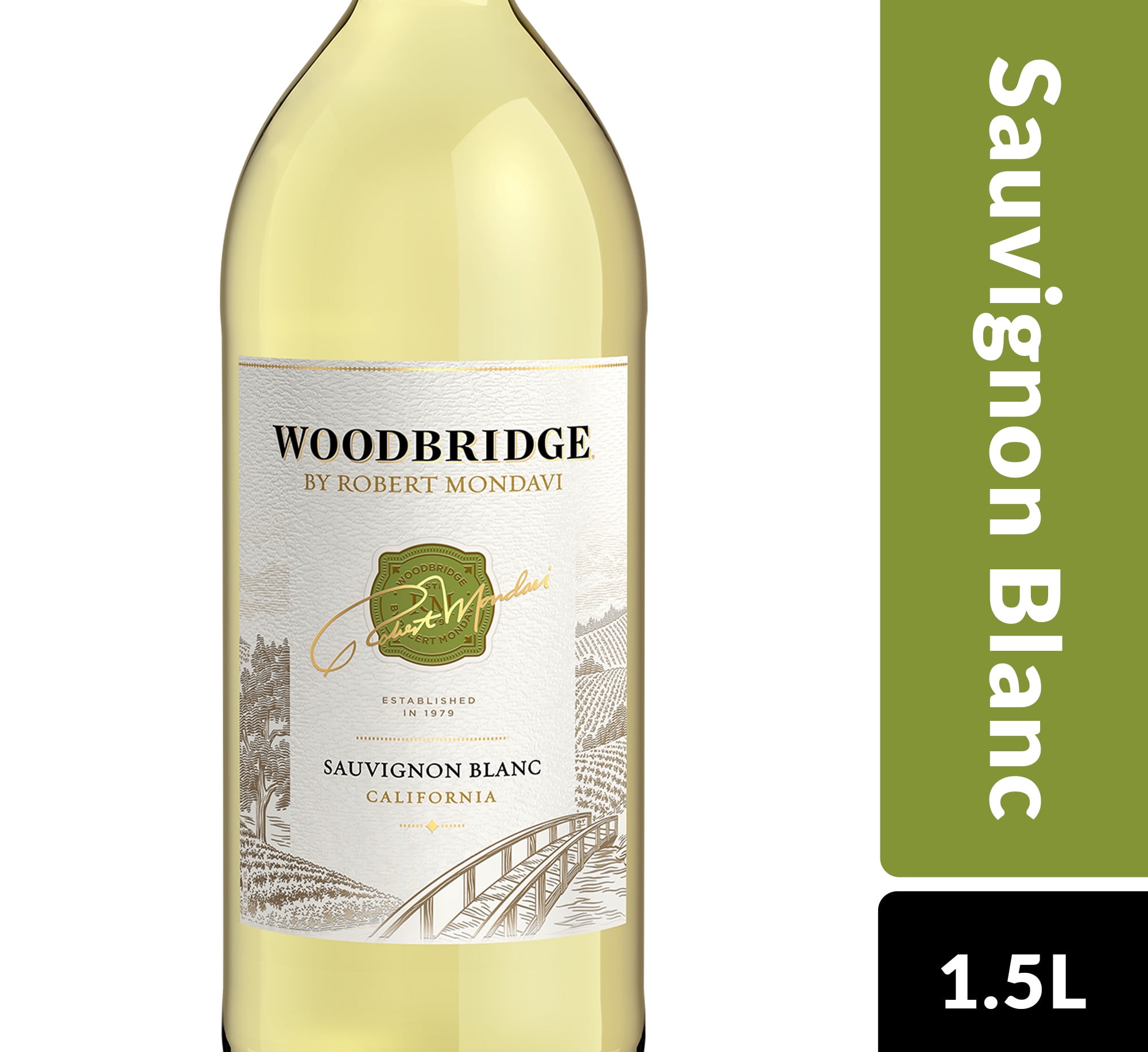 Woodbridge by Robert Mondavi Sauvignon Blanc White Wine, 1.5 L Bottle