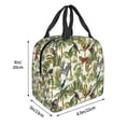 thumbnail image 2 of Naloa Jungle Animals Print Lunch Box for Women Men,Insulated Lunch Bag,Lunchbox,Thermal Leakproof Cooler,Reusable Lunch Tote Bag for Work School Travel Picnic, 2 of 7