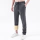 thumbnail image 1 of Pantalones largos para hombre, de color liso, con cordones, informales, acolchados y gruesos, de pierna recta., 1 of 7