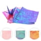 thumbnail image 5 of 12 hojas de papel de origami con purpurina hojas cuadradas de colores vivos para proyectos de manualidades, 5 of 8
