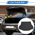 thumbnail image 2 of Unique Bargains 1 Pc Cargo Liner Rear Trunk Mat for Toyota RAV4 2013-2018 Anti-Slip TPE Black Rear Trunk Cargo Luggage Boot Tray Mat Flat Face Long Stripe Pattern, 2 of 7