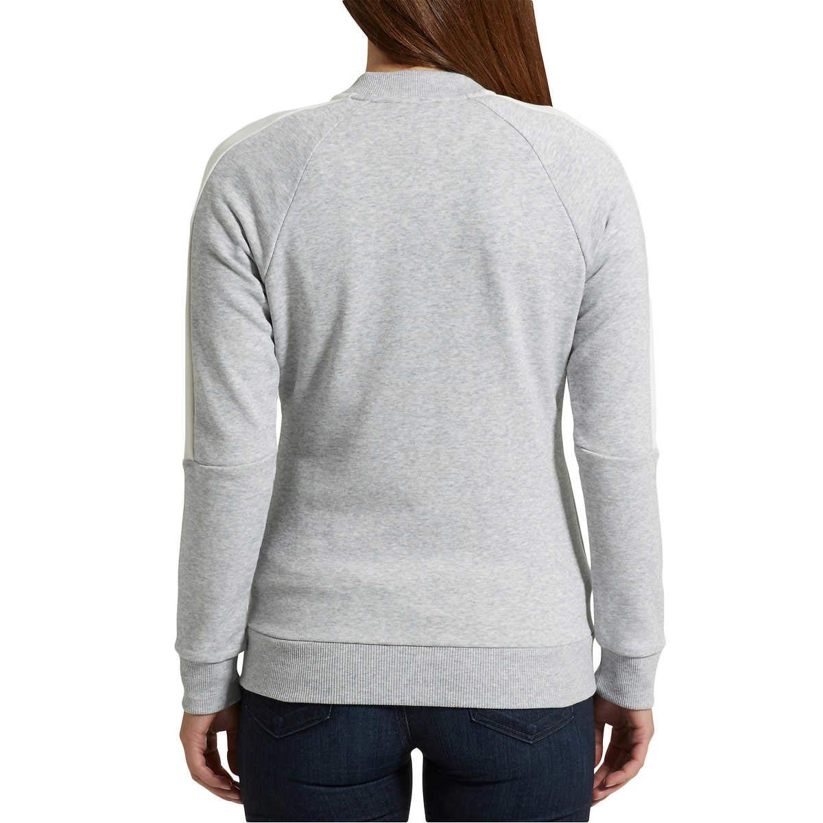 Chaqueta Deportiva con Logo de Cierre Completo de French Terry para Mujer 2