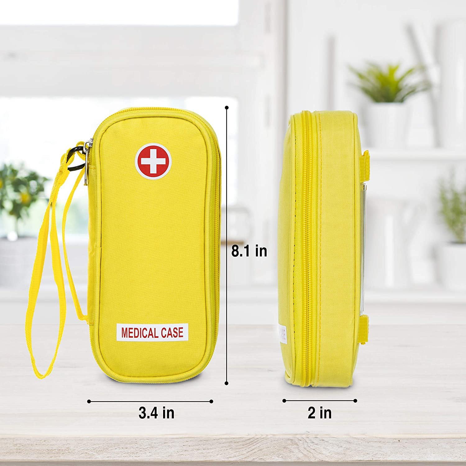 Amazon.com: PracMedic Bags Epipen Carrying Case- holds Epi Pens, Auvi Q,  Epinephrine, Inhaler, Medicine Syringe, Diabetic Supplies, Portable and  Insulated, Travel Medicine Bag for Emergencies, updated (Teal) : Health &  Household