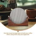 thumbnail image 4 of Coffee Filter Holder Wooden Espresso Puck Screen Stand Coffee Maker Filter Holder Filter Organizer, 4 of 9