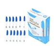 thumbnail image 1 of 12Pcs Permanent Markers ThickHeaded QuickDrying Plastic Metal Coloring Doodling Marking Pen(Blue ), 1 of 14