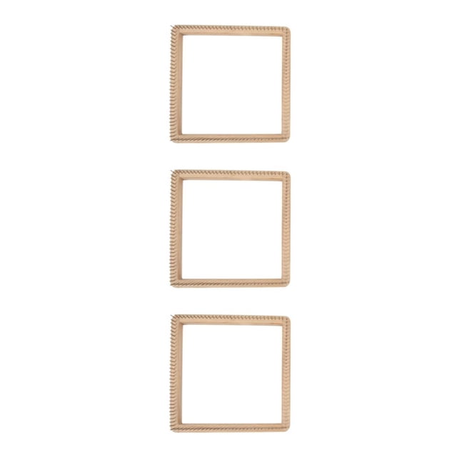 Toystoory Herramientas de tablero de costura de telar de tejer DIY para sombreros bufanda principiante 30x30cm Type1 NO1