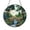 Acrylic 3.5 Inch, variant on Garden Bridge Faux Stained Glass Window Hanging