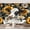 Color 1, variant on Wall Mural Peel and Stick fashion seamless gold glitter leopard fur Self-Adhesive Wallpaper Removable Wall Decal Wall Sticker Home Decor for Living Room Bedroom 100"x144"