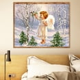 thumbnail image 4 of Cuadros Decorativos 5D bricolaje diamante pintura pequeño ángel punto de cruz bordado pedrería Ehuebsd Nuevos Originales, 4 of 8