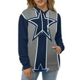 thumbnail image 4 of Football Cowboys 3d Sweatshirts Hoodie Fashion Casual Personality Men's Women Street Hoodie Pullovers Long Sleeve Comfortable Top, 4 of 6