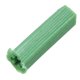 thumbnail image 2 of 1000 piezas de tapones de anclaje de pared de fijación de tornillo de mampostería verde 6 mm x 27 mm, 2 of 4