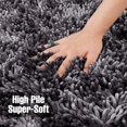 thumbnail image 2 of Juego de alfombras de baño Yimobra Luxury Shaggy extra gruesas de 2 piezas, 2 of 9