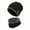 Black, variant on Deago Mens Womens Winter Beanie Hat Scarf Set Warm Knit Thick Fleece Lined Skull Cap Neck Warmer for Men Women (Black)
