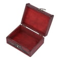 thumbnail image 2 of Vintage Jewelry Box, Jewelry Box Sophisticated Workmanship Multifunctional Retro Old Treatment Exquisite Flower Pattern  For Storage For Decoration For Props, 2 of 8