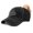 Black, variant on Ponytail Cap Women's Baseball Cap Embroidered May Contain Alcohol Embroidery Sun Hat with Ponytail Hole High Pony Hat Cotton Mustard Design Only