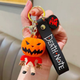thumbnail image 4 of Bonito llavero de muñeca de calabaza, accesorio perfecto de Halloween para tu mochila escolar., 4 of 4