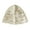 Beige, variant on vnanda Solid Color Knitted Jacquard Hat Women's Knitted Jacquard Hat Soft Breathable Elastic Beanie with Hollow Out Lace Design Ladies Elastic Hat