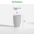 thumbnail image 4 of Wheatstraw Cups Set of 4 - 12oz Drinking Cups for Kids Adults Dishwasher Safe Unbreakable Reusable, 4 of 6