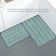 thumbnail image 3 of Yuarrent Paquete de 2 alfombrillas lavables para baño, alfombra de ducha de absorción de agua, alfombra para el suelo del baño, accesorio para el Decoración del hogar Yuarrent HA064938-00, 3 of 6