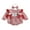 Scarlet, variant on Miaouyo Infant Baby Girl Fall Romper 0 3 6 12 18 Months Bows Animal Rugby Embroidered Plaid Crew Neck Long Sleeve Romper and Bow Headband