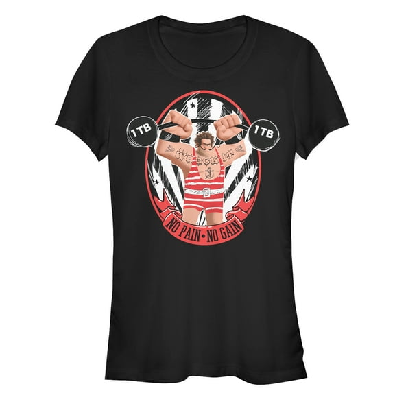 Junior's Ralph Breaks the Internet No Pain  Graphic Tee Black Small