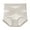 Light Beige, variant on Women High Waist Cotton Underwear Seamless Tummy Control Shapewear Panties Stretch Full Coverage Postpartum Briefs