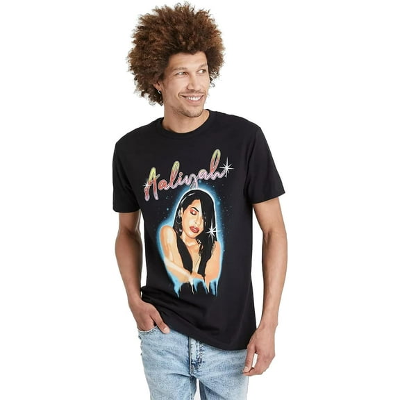 Aaliyah Shirt Men's Women Short Sleeve T-Shirt Classic Crew Neck Casual Top