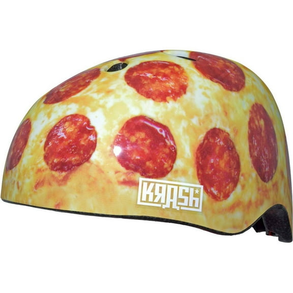 C-Preme Krash! Pizza Party All Over Print Multisport Helmet, Youth 8  (54-58cm)